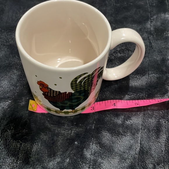 Ingleman Designs Plaid patchwork Rooster Image Mug - Picture 14 of 14